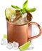 Moscow Mule Copper Mug, Authentic Unlined 16 oz by Solid Copper