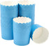 DecoPac Blue Scalloped Baking Cups, 50 Count, Perfect for Delicious Cupcakes, Oven Safe Cases