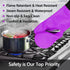 Silicone Oven Mitts and Pot Holders Set - MTZRFLL Extra Long Heat Resistant Gloves with Hot Pads and Mini Oven Mitts