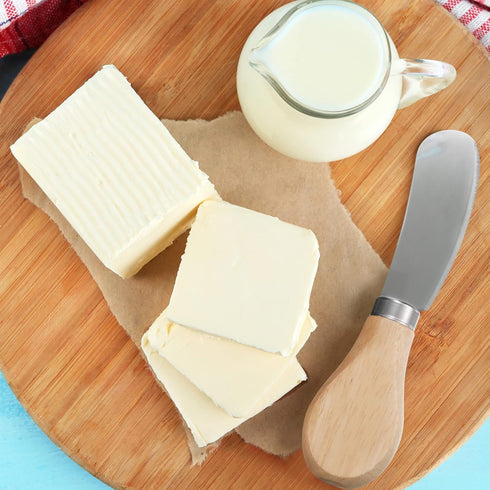 24 Pcs Little Cheese Spreader Knives, 4.7 Inch Stainless Steel Butter Spreader Knives with Wooden Handle, Mini Butter