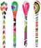 French Bull Melamine Assorted Tablespoon Set of 4 for Coffee, Milk Powder, Spices, Ice Cream, 7" Dessert (Multi)