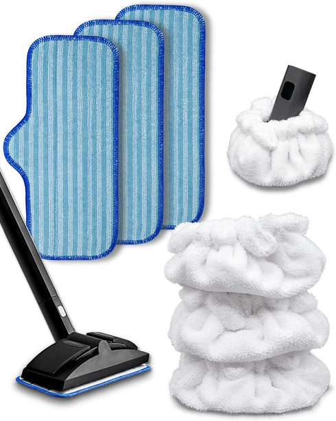 Steam Cleaner Accessories Compatible with Dupray Steam Cleaner, Triangle Microfiber Bonnet for