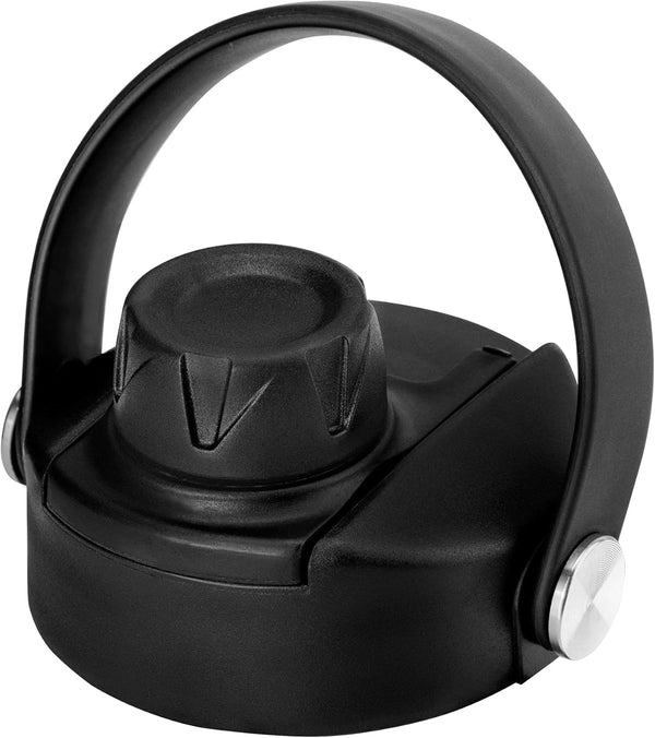 Lid for Hydro Flask 32 40 oz Water Bottle, Spout Lid with Handle Replacement for Wide Mouth Lid Chug Cap