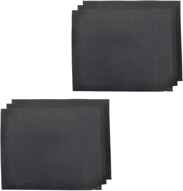 HQRP 6-Pack Carbon Filters Compatible with Hamilton Beach 04922, Fits TrueAir 04160, 04161, 04912 HEPA Filter