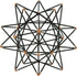 Deco 79 Metal Geometric Decorative Sculpture Home Decor Statue with Gold Accents, 7" x 7" x 7", Black