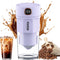 Portable Coffee Grinder and Blender, 12Oz BPA Free Personal Travel Cup, USB Rechargeable (Purple)