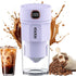 Portable Coffee Grinder and Blender, 12Oz BPA Free Personal Travel Cup, USB Rechargeable (Purple)