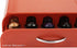 Mind Reader Nespresso Compatible Capsule Drawer, Countertop Organizer for Coffee Pod Storage, 9.25"L x 15"W x 2"H, Red