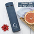15oz Pure Zen Tea Thermos with Infuser for Hot and Cold Infusions - Stainless Steel - Tea Infuser Bottle - Leakproof
