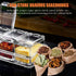 V·RESOURCING Clear Seasoning Box, 3 Pieces Spice Pots Storage Container for Spice, Salt, Sugar, Liquid Condiment Jars