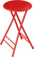 Lavish Home Folding Stool - Backless 24-Inch Stool with 225lb Capacity for