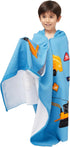 5-12 Gealaek Hooded Towel for Toddlers Years Boys Girls Kids Bath Pool Beach Towel Wrap Extra Large Soft Absorbent