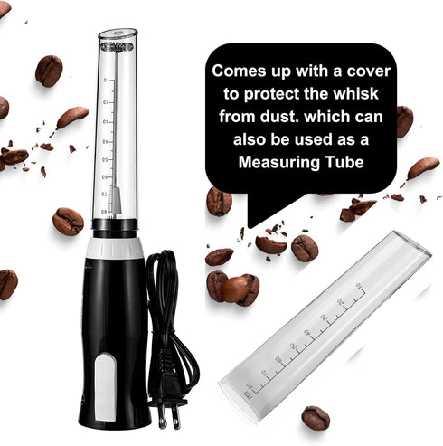 K-Brands Corded Electric Milk Frother - Handheld Whisk Stirrer for Coffee, Latte, Cappuccino, Hot Chocolate