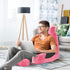 2 Nestl Reading Pillow with Shredded Memory Foam Includes Neck and Lumber Support Pillows, Designed for Sitting Up