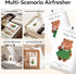 12 Packs Closet MYARO Baby Powder Scent Sachets Room Air Freshener for Drawer Clothes Storage Small Space Odor