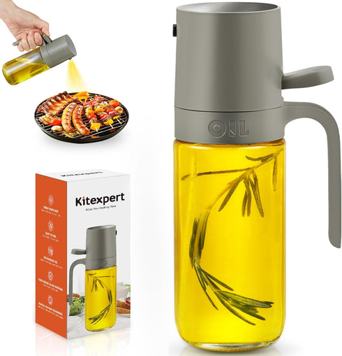 KITEXPERT Olive Oil Sprayer for Cooking - Versatile Olive Oil Spray Bottle