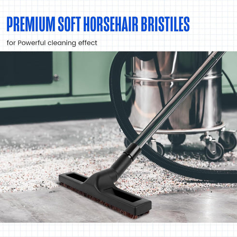 VOULLY 12" 1 1/4 inch(32mm) Attachments,360 Universal Vacuum Cleaner Floor Brush Attachments for Shark Vacuum Brush