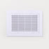 Oatey 34247 Louvered Design Access Panel Frame, ABS 6x9, White