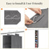 Closet 8 Closet 11.8" 5.9" 41.1" Lifewit Shoe Organizer Hanging Section, Collapsible Organizers and Storage for Shelf