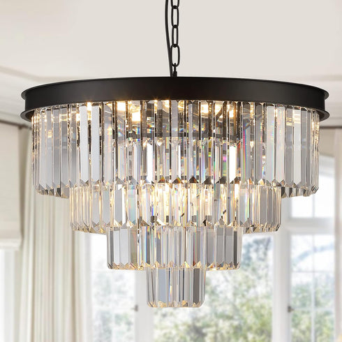 12 K9 A AXILIXI Chandelier Crystals Replacement Pcs Crystal Prisms with Hooks for Crystal Chandeliers Crystals Acessory
