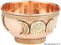 New Age Imports, Inc. Triple Moon Pentacle Copper - 3" for Altar, Ritual use, Incense Burner