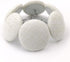 12 Colors Fabric Covered Button Twist Pins for Sofa, Upholstery, Armchair Caddies, Bed Skirts, Slipcovers (Rice White,