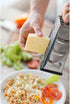 HIC Kitchen Professional Grater Zester, Stainless Steel, Non-Slip Base, 4 Multi-Grating Surfaces