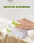 Heavy Duty Scrub Brush, 3 Pcs Comfortable Grip Cleaning Brushes for Shower, Bathroom, Sink, and Kitchen