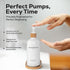 Set White Shampoo and Conditioner Dispenser by Brighter Barns - Shower Dispenser - Shampoo Conditioner Body Wash