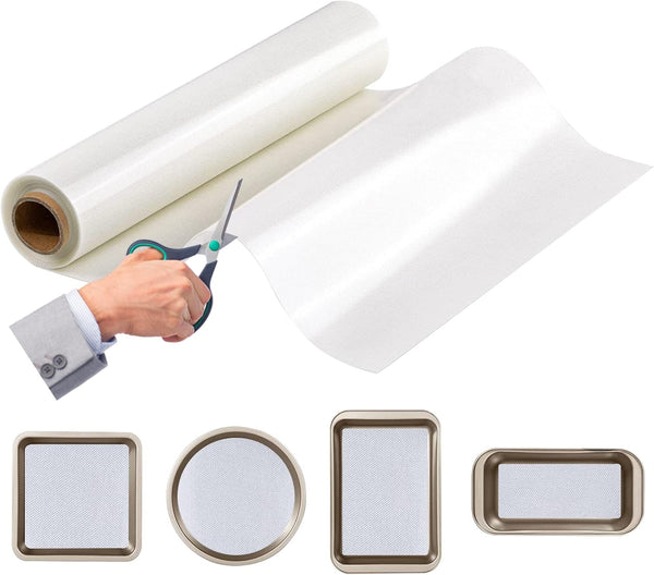 Silicone Baking Mat Roll, Cut to Size Non-slip Pastry Mat, Non-Stick Reusable Liner for Ovens