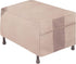 Modern Leisure Monterey Patio Ottoman/Side Table Cover - Water-Resistant Fabric - Heavy-Duty