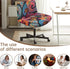 Levoberg Armless Armless #13 Criss Cross Office Desk Chair Cover Slipcovers Printed Vanity Desk Chair Covers Cross