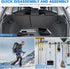 Yardwe Portable Snow Shovel 55.9 Inch Detachable Antislip Tool for Car Trunk Garden Camping Ice Removal