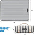 G GOOD GAIN Waterproof Picnic Blanket Portable with Carry Strap for Beach Mat or Family Outdoor Camping Party (Berry