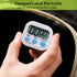 BXF SPORTS 4 Pack Multi-Function Electronic Timer - Kitchen Timer,Magnetic Digital Timers,Big LCD Display, ON/Off