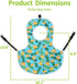 NeoBusy 3 Pack Chicken Saddles with Buckle Straps - Adjustable Hen Aprons for Hens, Secure & Easy-On Chicken Vest