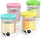Togameoy Creami Swirl Pints and Lids NC701 NC701C Compatible with Ninja Swirl CREAMi