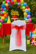 Set 10 (7 Inch 108 Inch (17CM 275CM), of Chair Bows Sashes Tie Back Decorative Item Cover ups for Wedding Reception