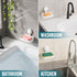 TAILI Soap Dish Holder with Powerful Suction Cup, Strong Sponge Holder for Shower, Bathroom, Kitchen Sink