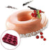 Large Non-Stick Donut Pan for Baking, 9 Cavity Silicone Bagel Mold, BPA Free, 11.2 x 11.1 Inches