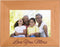 CustomGiftsNow Love You More Engraved Wood Picture Frame, Holds 4x6 Inch Photo