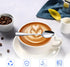 HANSGO 12PCS Mini Stainless Steel Demitasse Espresso Spoons, 4.9 Inch for Tea, Cake, Dessert, Ice Cream