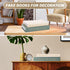 Set 2, Decorative Books of Beautiful Linen Book Boxes Decor Coffee Table Bookshelf or Mantle, Aesthetic Fake Books