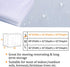 STARTWO Heavy Duty Plastic Couch Cover Bag, Water Resistant Clear Sofa Slipover for Moving and Long Term Storage