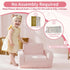 3-in-1 1-3 KidBloom Toddler Couch, Toddler Chairs Comfy Years Old, Kids Plush Sofa Chair, Mini High Resilience Foam