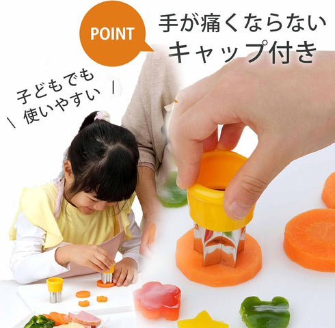 Shimomura Planning 20830 Let's Cooking Tsubamesanjo Nukigata Set of 4, Made in Japan