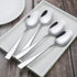 Asking 12-Piece Stainless Steel Dinner Spoon Set