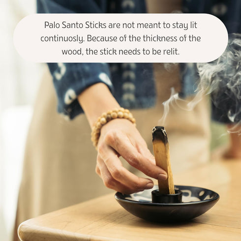 Luna Sundara Palo Santo Sticks from Peru - Sustainably Wild Harvested Quality Hand Picked 100 Grams Authentic Smudge