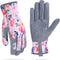 Womens Gardening Weeding Working Gloves - Leather Garden Glove for Women, Thorn Proof for Digging