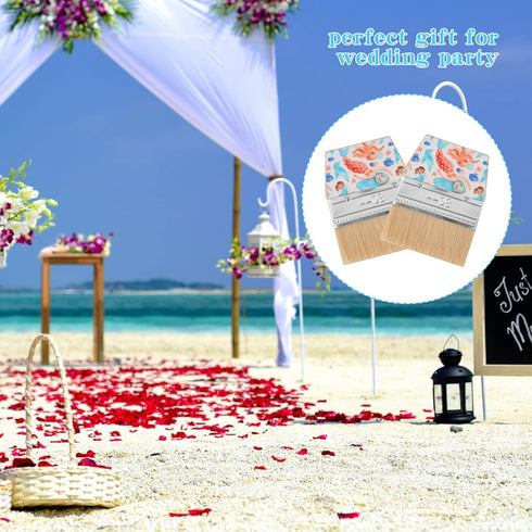 WANGDEFA 2) Sand Beach Cleaning Brush Body Skin Feet Sand Remover for Beach Volleyball Sandboxes Beach Events Water